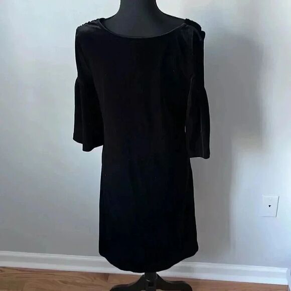 NWT Black Suede Dress  - Picture 10 of 10